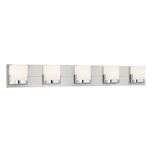 Convex-Five Light Bath Bar in Contemporary Style-36.75 Inches Wide by 5 Inches Tall - 228315
