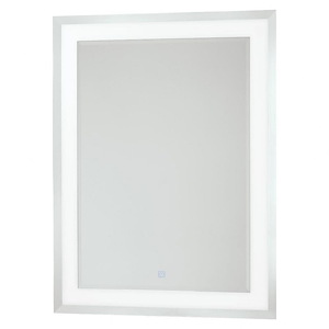 44W 2 LED Rectangular Mirror-24 Inches Wide by 32 Inches Tall