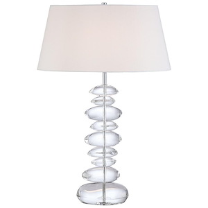 One Light Table Lamp in Contemporary Style-13 Inches Wide by 29.5 Inches Tall - 245759