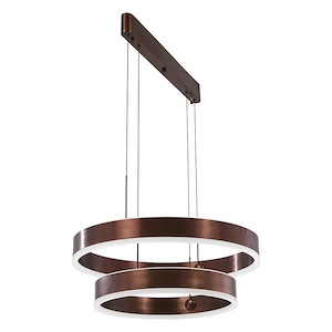 Rendezvous-84W 4 LED Pendant-23.75 Inches Wide by 15 Inches Tall
