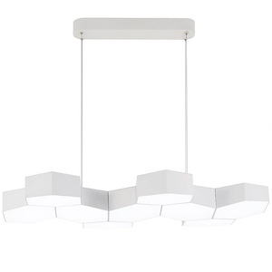 Hexacomb-53W 9 LED Pendant-18.75 Inches Wide by 3.25 Inches Tall - 704752
