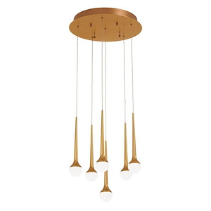 Honey Drip-27W 6 LED Pendant-15.75 Inches Wide by 12.25 Inches Tall - 704750