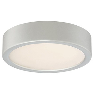 12W 1 LED Outdoor Flush Mount in Contemporary Style-6 Inches Wide by 2.25 Inches Tall
