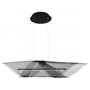 Alambre - 24W 1 LED Island-9 Inches Tall and 9 Inches Wide