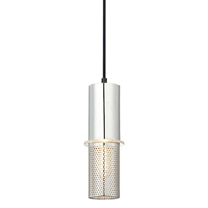 Larry-One Light Mini Pendant in Contemporary Style-3.5 Inches Wide by 9 Inches Tall - 1215504