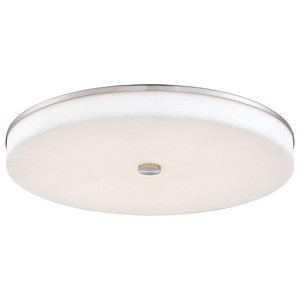 U.H.O.-40W 1 LED Flush Mount in Contemporary Style-15 Inches Wide by 3.5 Inches Tall