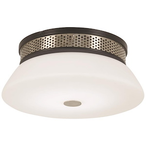 Tauten-15W 1 LED Flush Mount in Contemporary Style-15 Inches Wide by 4.5 Inches Tall - 1025903