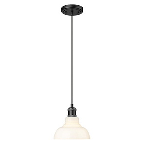 Carver - 1 Light Mini Pendant-7 Inches Tall and 7.5 Inches Wide