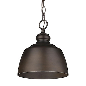 Holmes - 1 Light Pendant-10.63 Inches Tall and 9 Inches Wide - 1217786