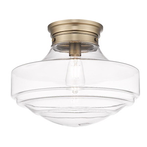 Ingalls - 1 Light Large Semi-flush Mount-12.63 Inches Tall and 16 Inches Wide