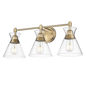 Malta - 3 Light Bath Vanity-10 Inches Tall and 26.38 Inches Wide - 1263009