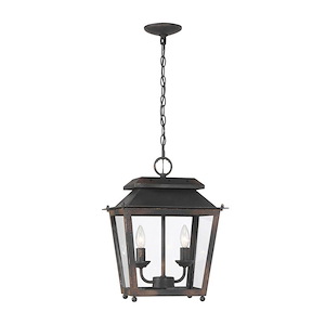Abingdon - 2 Light Pendant-18.25 Inch Tall and 13.88 Inch Wide - 1405625
