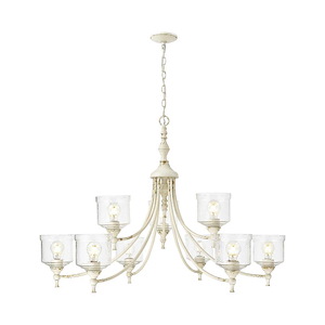 Keating - 9 Light Chandelier-29.75 Inch Tall and 44 Inch Wide - 1405628