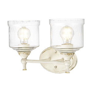 Keating - 2 Light Bath Vanity-9.75 Inch Tall and 15 Inch Wide - 1405629