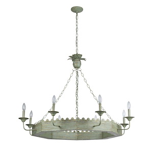 Finley - 8 Light Chandelier-32 Inch Tall and 42 Inch Wide - 1405638