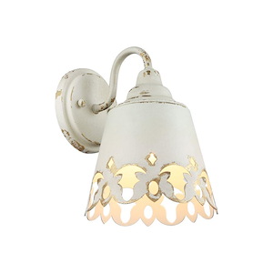 Eloise - 1 Light Bath Vanity-10 Inch Tall and 7.5 Inch Wide - 1405654