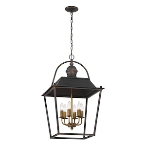 Christoff - 6 Light Pendant-28.75 Inch Tall and 18 Inch Wide - 1405664