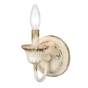 Jules - 1 Light Wall Sconce-6.38 Inches Tall and 5.25 Inches Wide