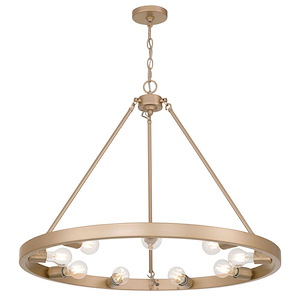 Castile - 9 Light Chandelier-24.75 Inch Tall and 32 Inch Wide - 1405679