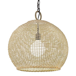 Reed One Light Large Pendant