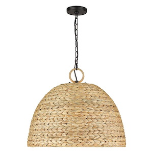 Rue - 5 Light Pendant 18.63 Inches Tall and 21 Inches Wide
