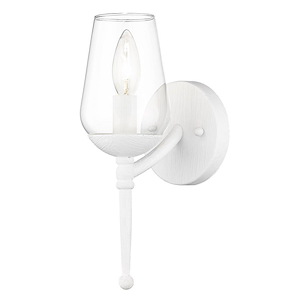 Regent - 1 Light Wall Sconce In Transitional Style-11.75 Inches Tall and 4.75 Inches Wide - 1217809