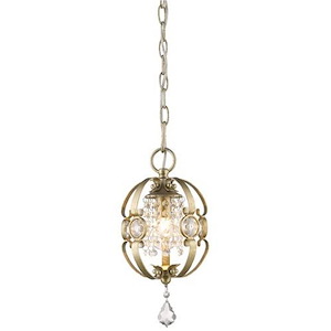 Ella - 1 Light Mini Pendant in Contemporary style - 13.5 Inches high by 7 Inches wide