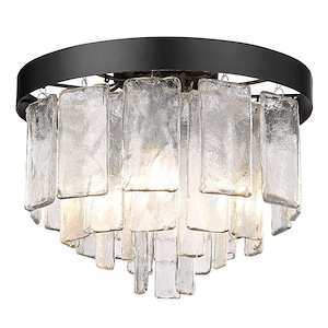Ciara - 3 Light Flush Mount-10 Inches Tall and 13 Inches Wide - 1263011