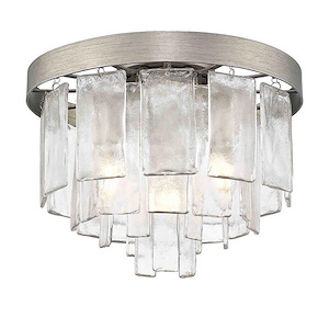 Ciara - 3 Light Flush Mount-10 Inch Tall and 13 Inch Wide - 1405718