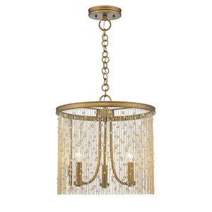 Marilyn - 3 Light Pendant in Glamour style - 12.5 Inches high by 15 Inches wide