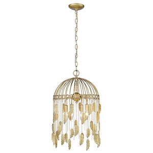 Aleta - 4 Light Pendant-23.25 Inches Tall and 14 Inches Wide