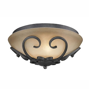 Madera - 3 Light Flush Mount in Variety of style - 6 Inches high by 13 Inches wide - 1218033