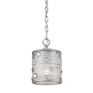 Joia - 1 Light Mini Pendant in Contemporary style - 11 Inches high by 7 Inches wide - 1217687