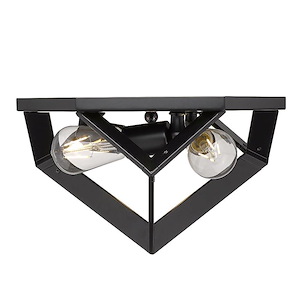 Architect - 3 Light Flush Mount in Durable style - 7.5 Inches high by 12.75 Inches wide - 1217794