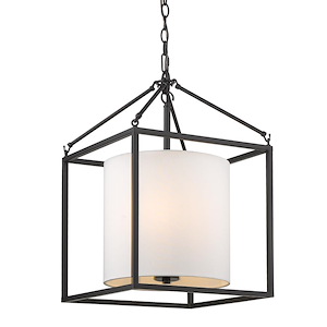 Manhattan - 3 Light Pendant in Durable style - 94.5 Inches high by 14.5 Inches wide