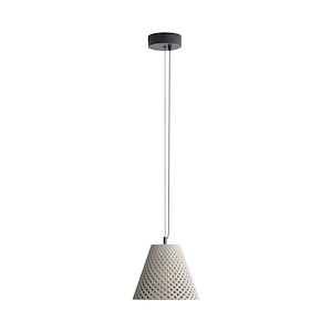 Clarus - 12W 1 LED Pendant-8.13 Inch Tall and 10 Inch Wide - 1405754