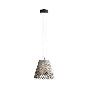 Clarus - 15W 1 LED Pendant-12 Inch Tall and 14 Inch Wide - 1405755