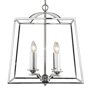 Athena - 4 Light Pendant in Durable style - 22.25 Inches high by 19 Inches wide