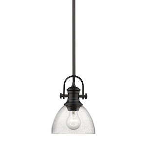 Hines - 1 Light Pendant-9.13 Inches Tall and 6.88 Inches Wide