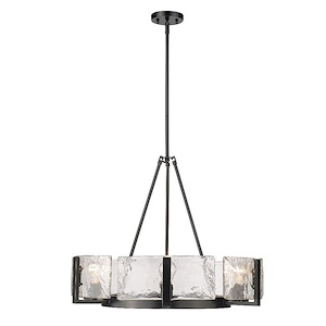 Aenon - 6 Light Chandelier-21 Inches Tall and 27.75 Inches Wide