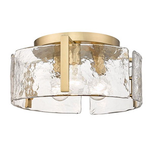 Aenon - 3 Light Flush Mount In Modern Style-6.88 Inches Tall and 15 Inches Wide - 1062413