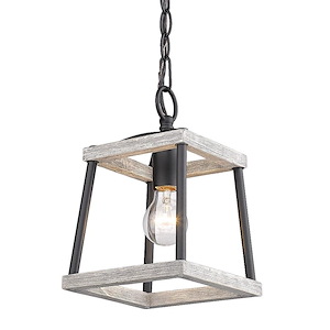 Teagan - 1 Light Mini Pendant in Durable style - 11.5 Inches high by 7.5 Inches wide