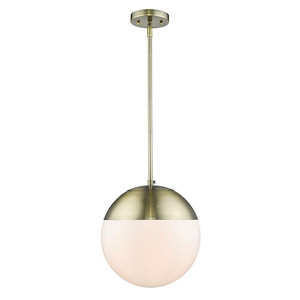 Dixon - 1 Light Pendant-Mid-Century Modern Style-17.75 Inches Tall and 11.75 Inches Wide