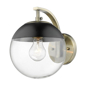 Dixon - 1 Light Wall Sconce in Fashionable style - 9.88 Inches high by 7.75 Inches wide