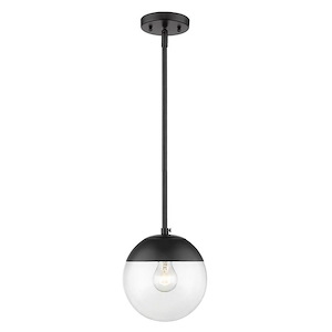 Dixon - 1 Light Small Pendant in Fashionable style - 13.75 Inches high by 7.75 Inches wide - 1217948