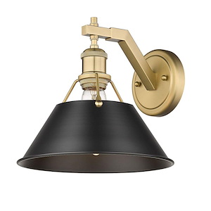 Orwell - 1 Light Wall Sconce-9.63 Inches Tall and 10 Inches Wide - 588920