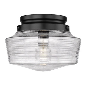 Holloway - 1 Light Flush Mount-7.75 Inches Tall and 10.63 Inches Wide