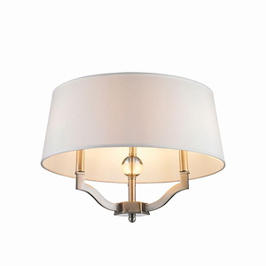 Waverly - 3 Light Semi-Flush Mount-14.75 Inch Tall and 19 Inch Wide - 1405794