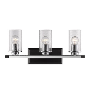 Mercer - 3 Light Bath Vanity in Modern style - 9.625 Inches high by 22 Inches wide