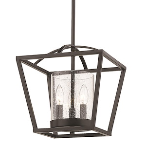 Mercer - Mini Chandelier Steel in Modern style - 15 Inches high by 11.75 Inches wide - 925598